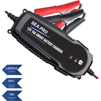 Зарядное устройство SEA-PRO 1х12В LiFePO4 ТЕ4-0267L